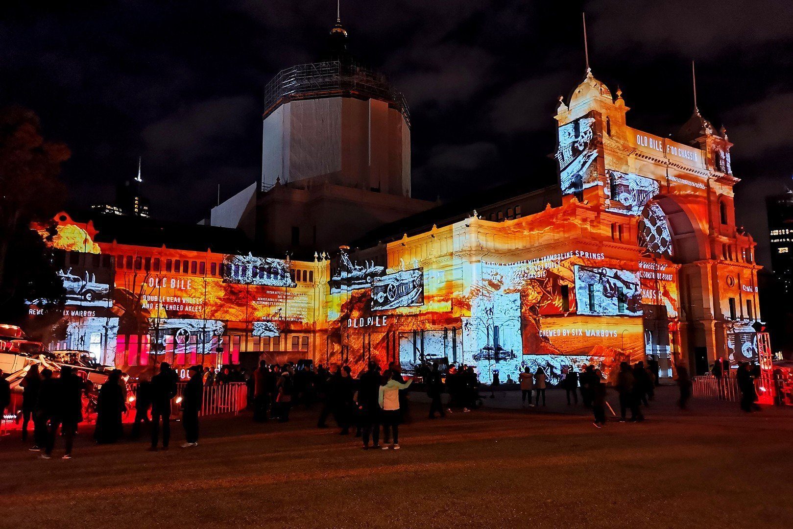 White Night Melbourne Reimagined Modulo Pi