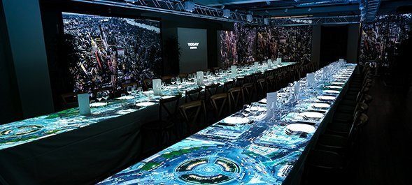 360° immersive dinner with Modulo Player - Modulo Pi